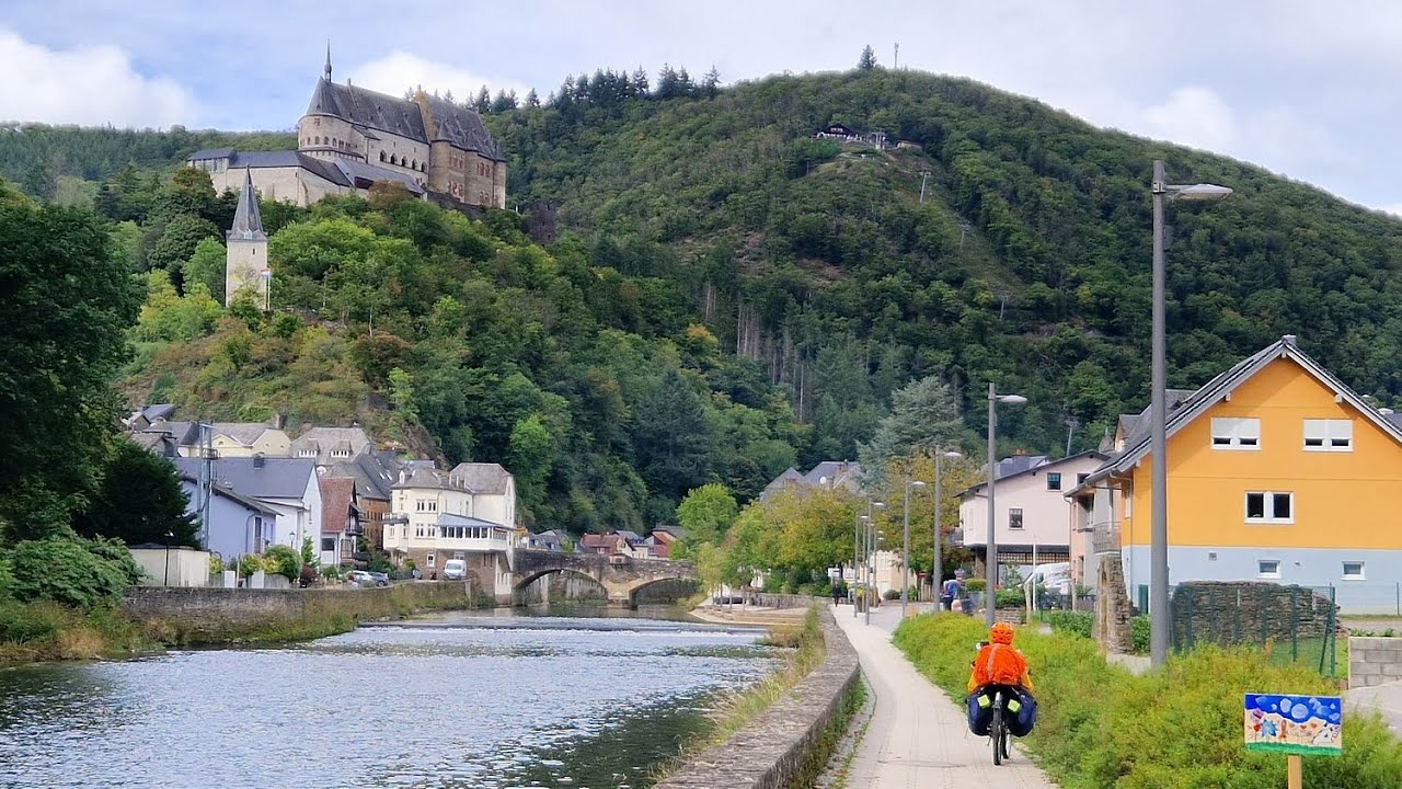 Fietstocht Alpen 2025 Van Trier (Duitsland) via Echternach, Vianden naar Lieler Luxemburg