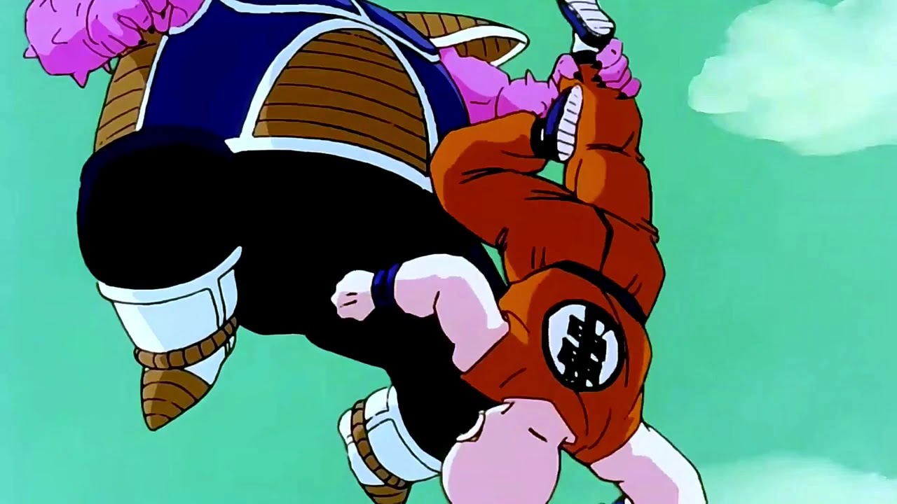 Gohan & Krillin vs  Dodoria English Dub