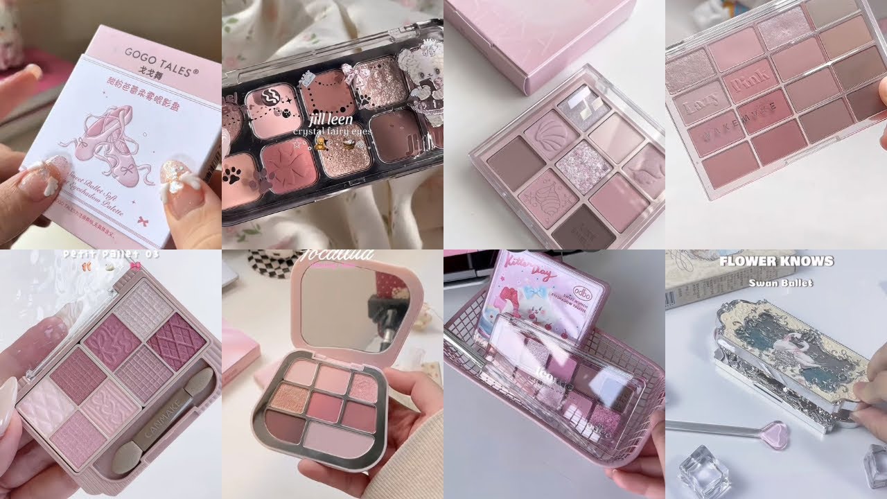 [SHOPEE HAUL] Tổng hợp những mẫu bảng mắt , má xinh hot TikTok | Góc review 
