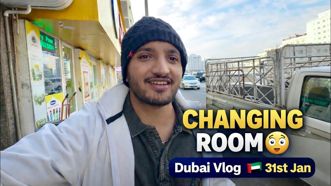 31st Jan Dubai Vlog 🇦🇪 | Changing Room Partition 🏠 | Room Tour? | Consistency Is Everything 💯 #dubai