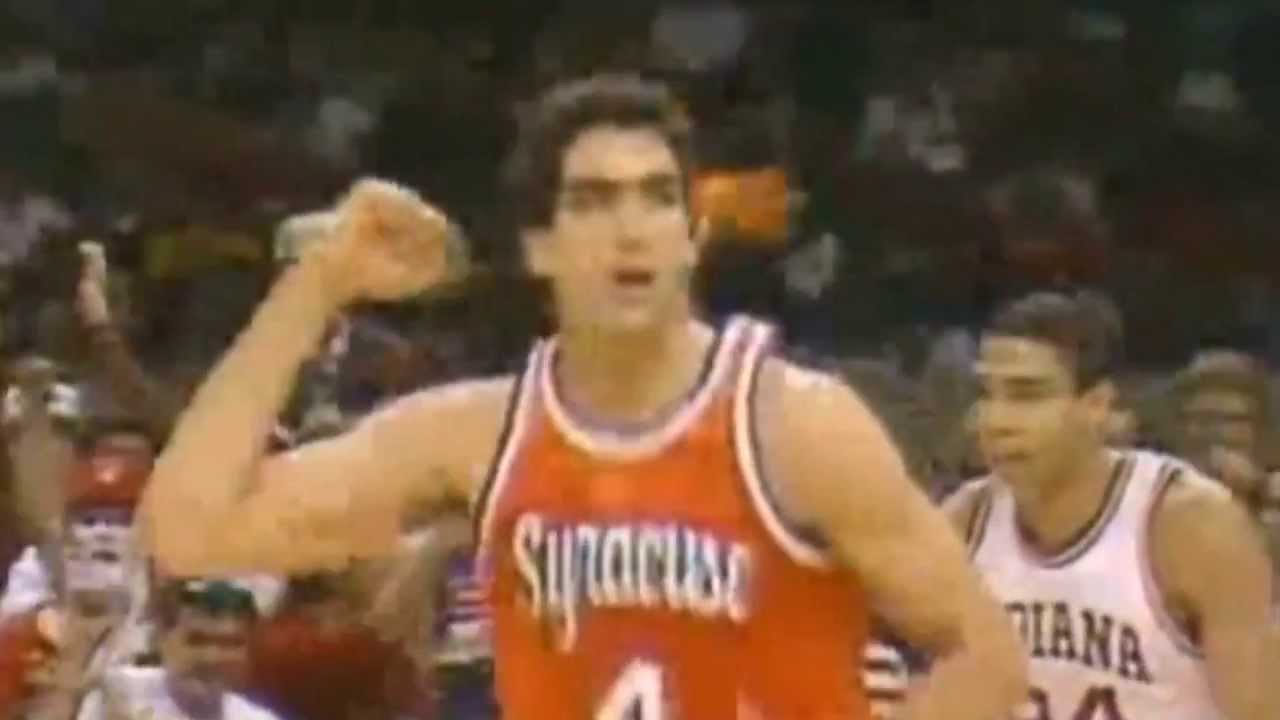 Rony Seikaly - The spin doctor in action.