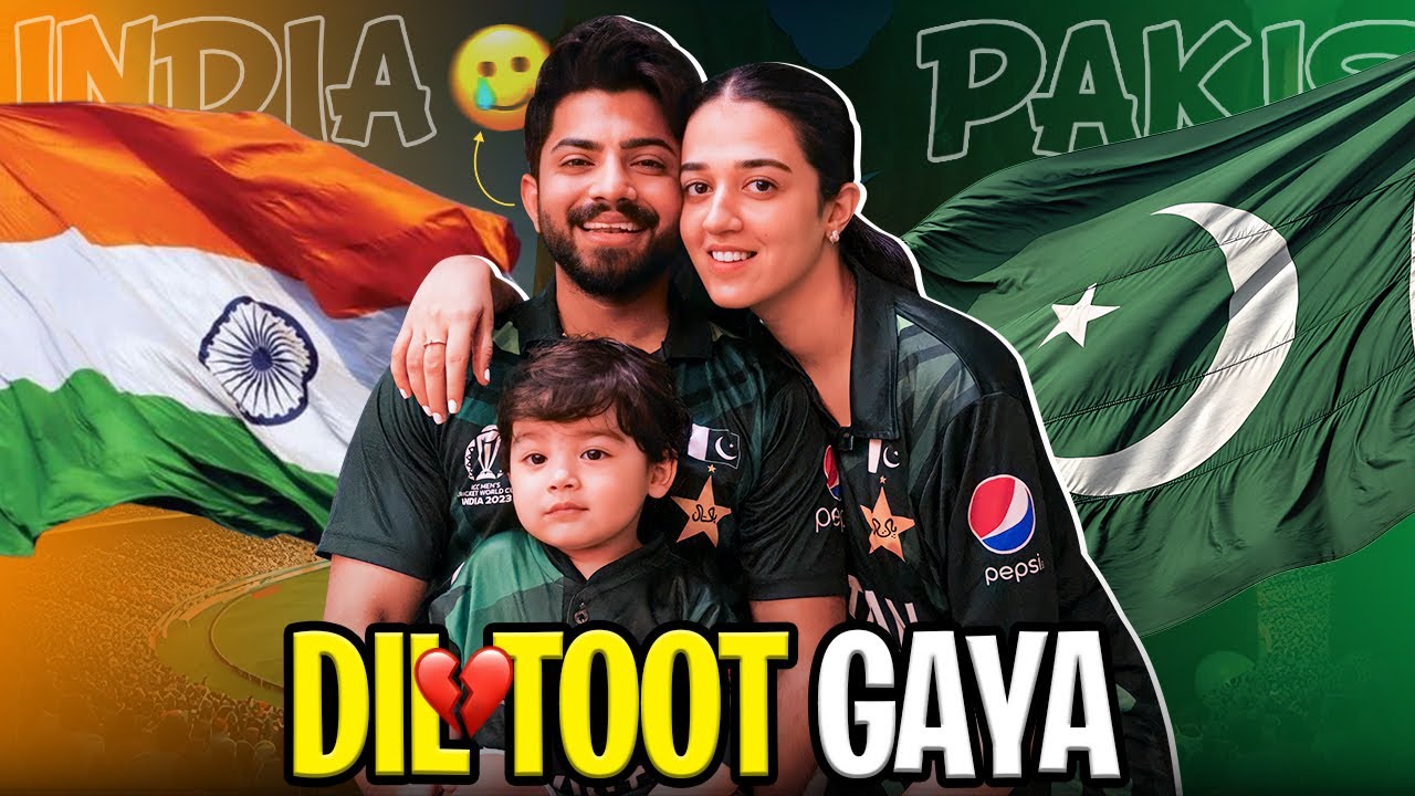 Dil Toot Gaya 💔 The Pain of Watching Pakistan Lose to India | Zaraib Vlog