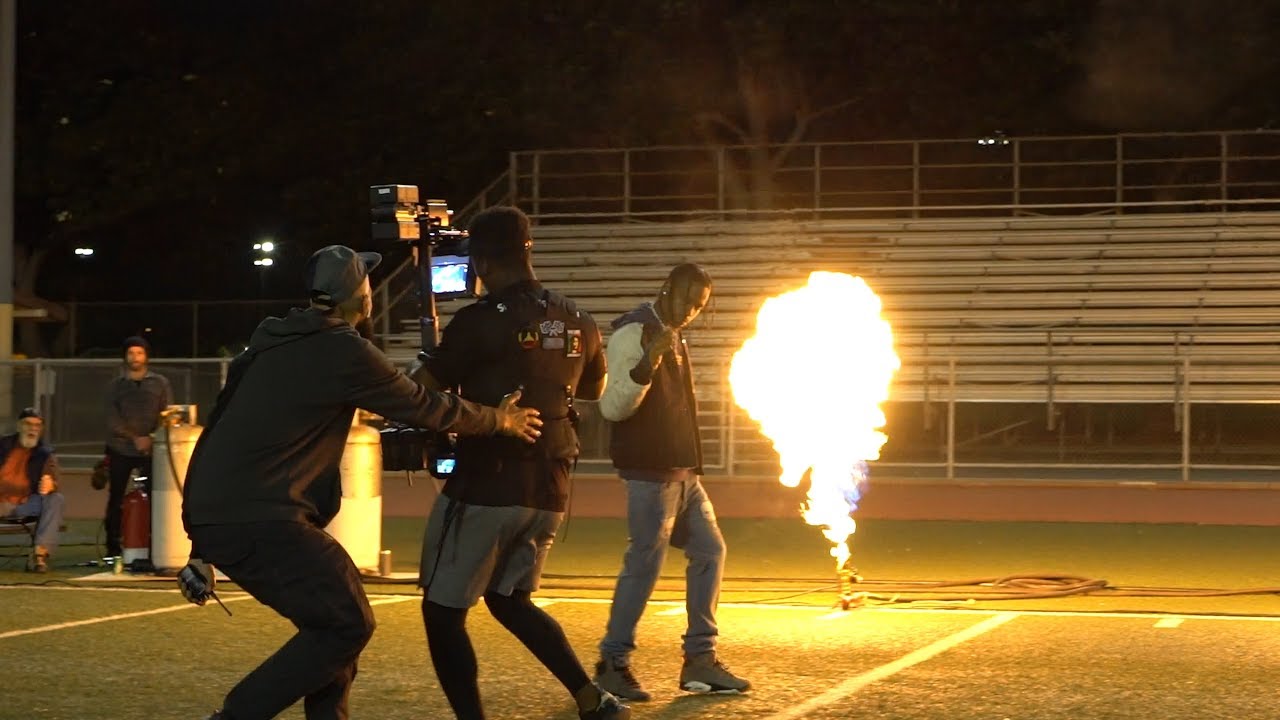 Behind the Scenes of Young Thug - Hot ft. Travis Scott & Gunna (Steadicam Operator) Renard Cheren