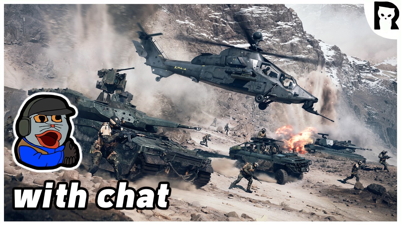 Lirik Reacts to Battlefield 6 Official Multiplayer Gameplay, Combat, Classes & Destruction Trailer