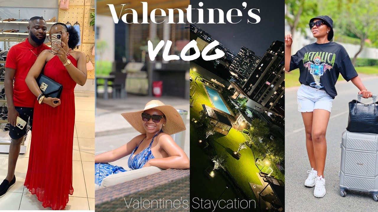 VLOG:VALENTINE'S STAYCATION GETAWAY🌹💐||ROMANTIC WEEKEND WITH MY FAMILY😍 