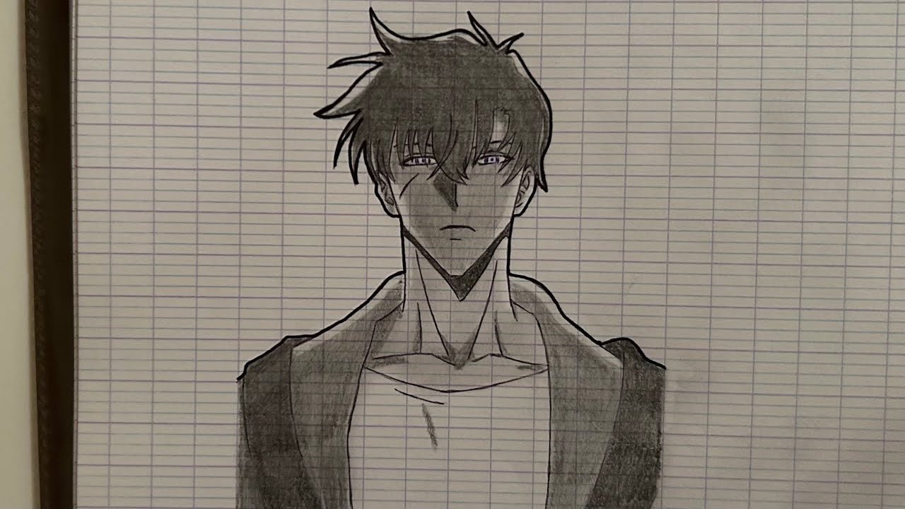 Dessiner Sung Jin-woo de Solo Leveling