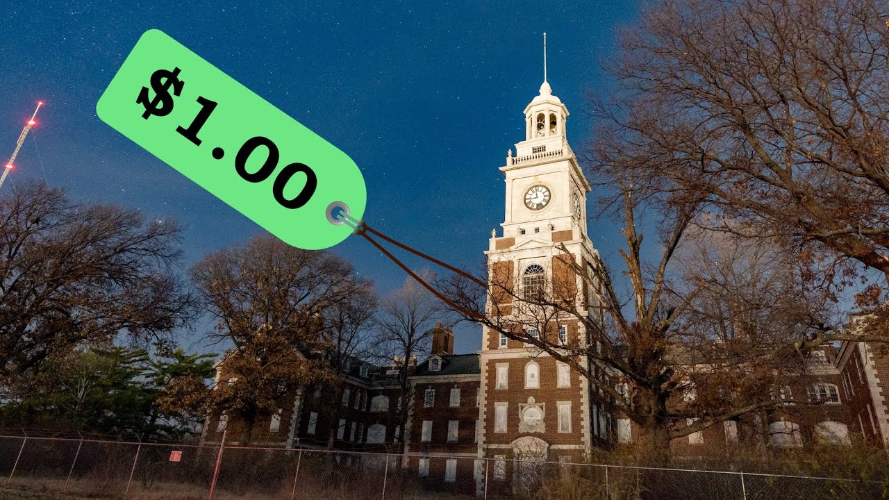 For $1, This Abandoned Mental Hospital Could Be Yours!
