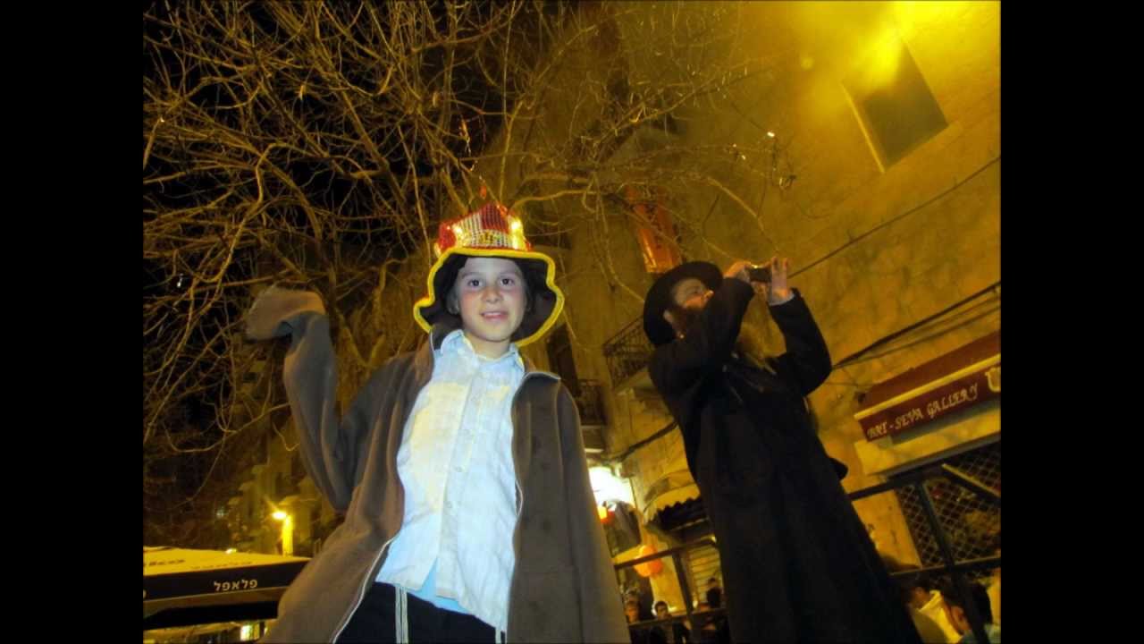 Jeruzalem Purim 8 maart 2012