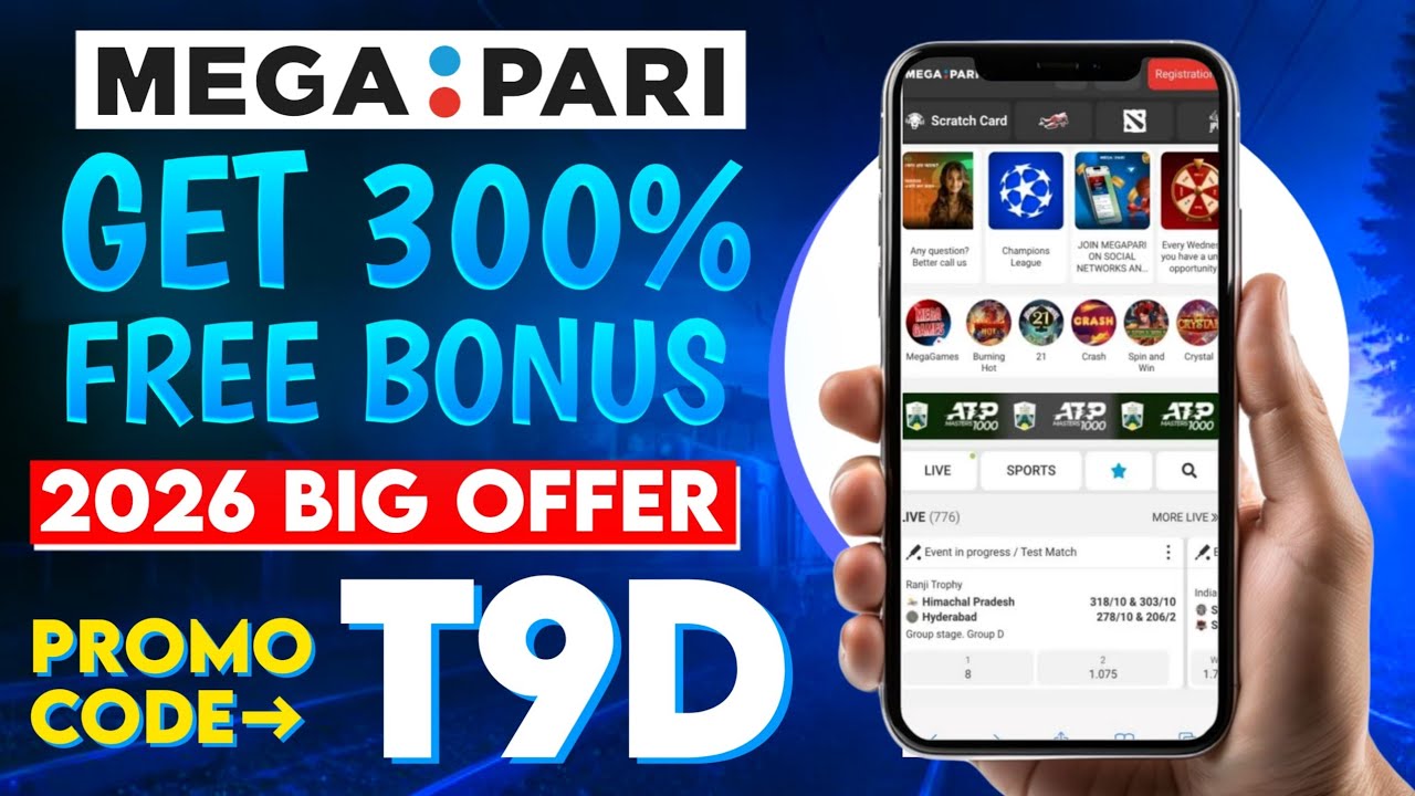 megapari promo code 2026 - T9D - Get 300% instantly bonus 
