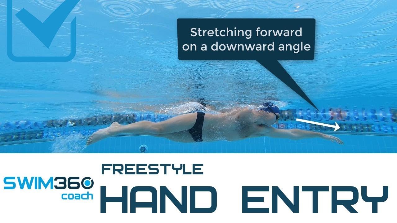 Freestyle Hand Entry - Find The Sweet Spot To Speed Up