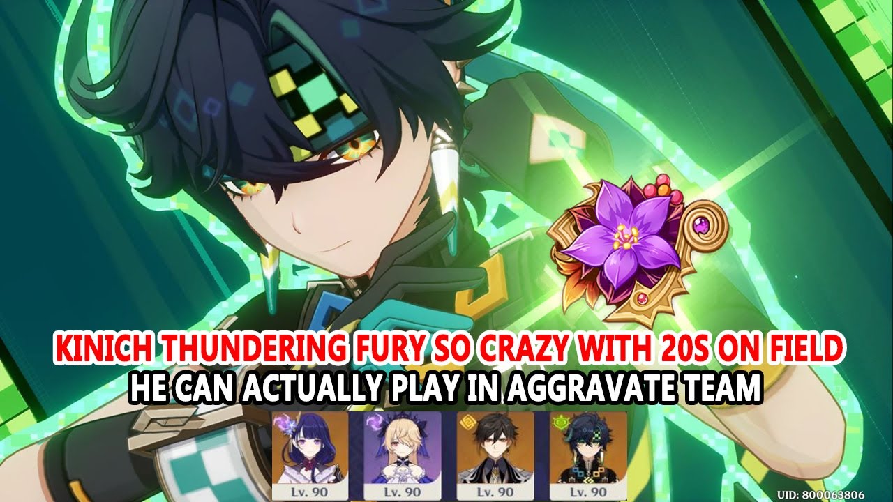 Kinich Thundering Fury So Crazy with 20s On Field : He Can Actually Play in Aggravate Team