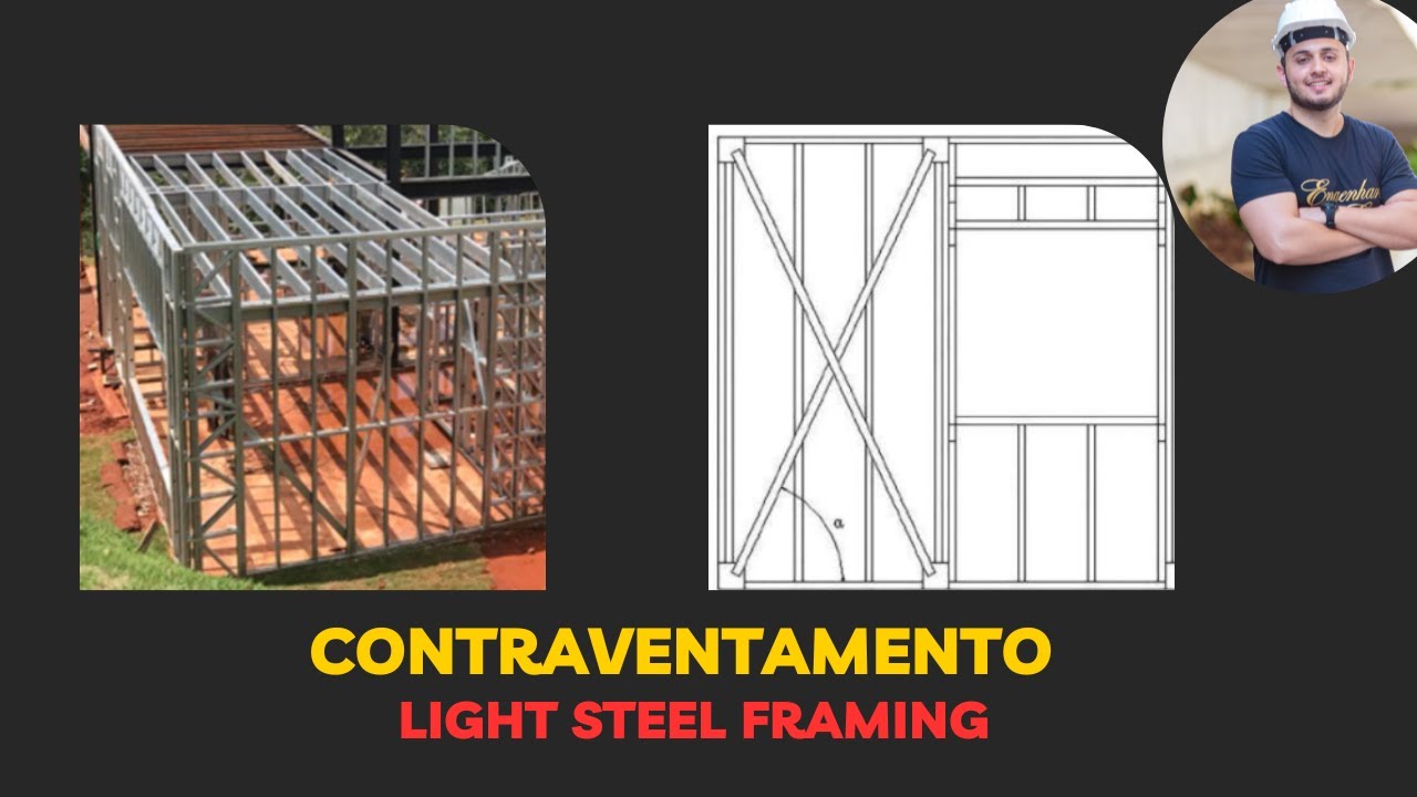 Tudo sobre contraventamento em Light Steel Framing