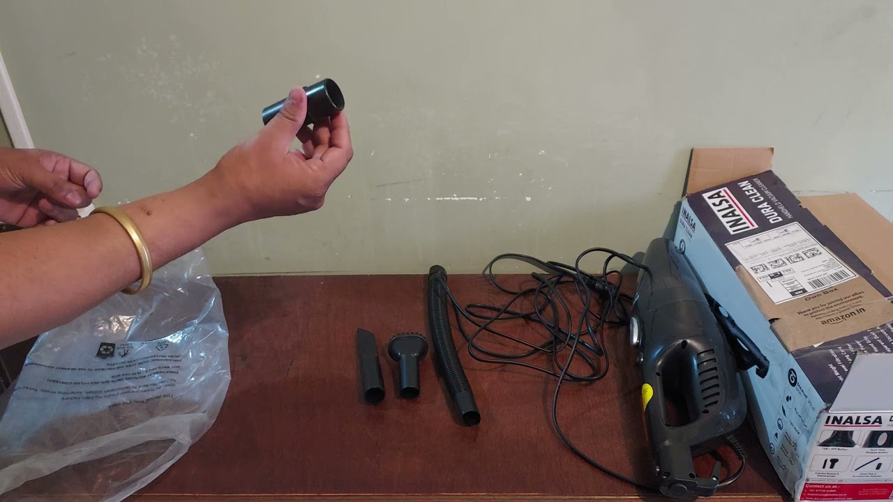 #Review INALSA Vaccum Cleaner Handheld 800W High Powerful Motor- Dura Clean with HEPA Filtration