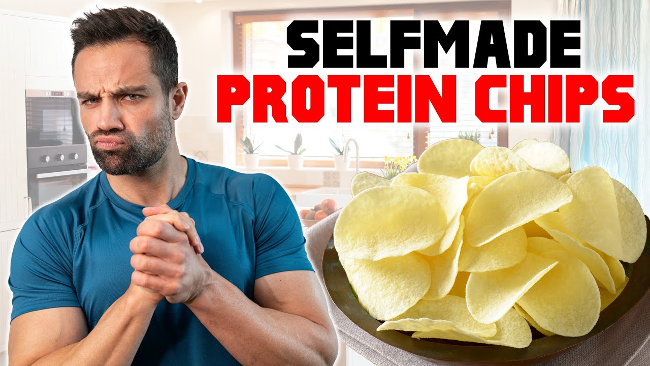 Diät Kartoffelchips mit Protein Sour Cream | Lecker & Top Nährwerte