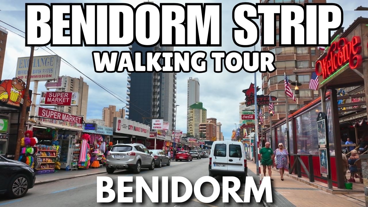Benidorm Strip on a Fubruary Afternoon! 🍻 – BUZZING or Still Quiet? 🤔