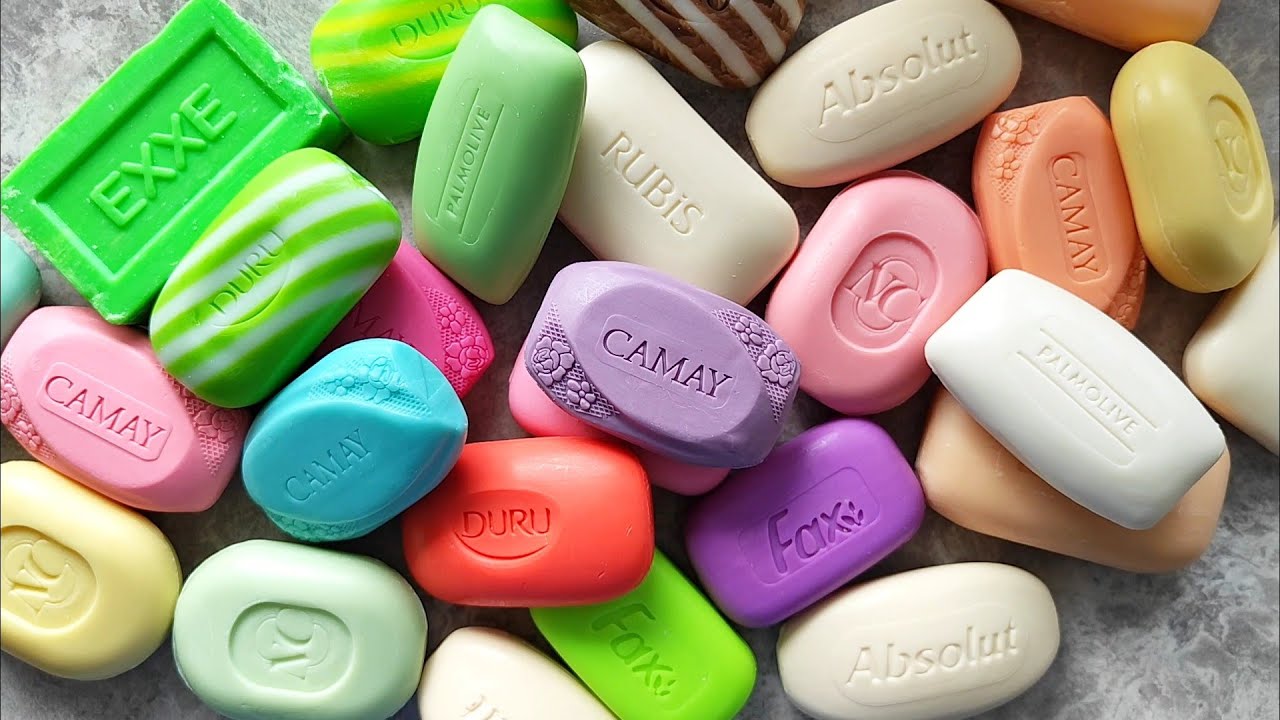 ASMR soap opening Haul no talking no music | Leisurely unpacking Soap