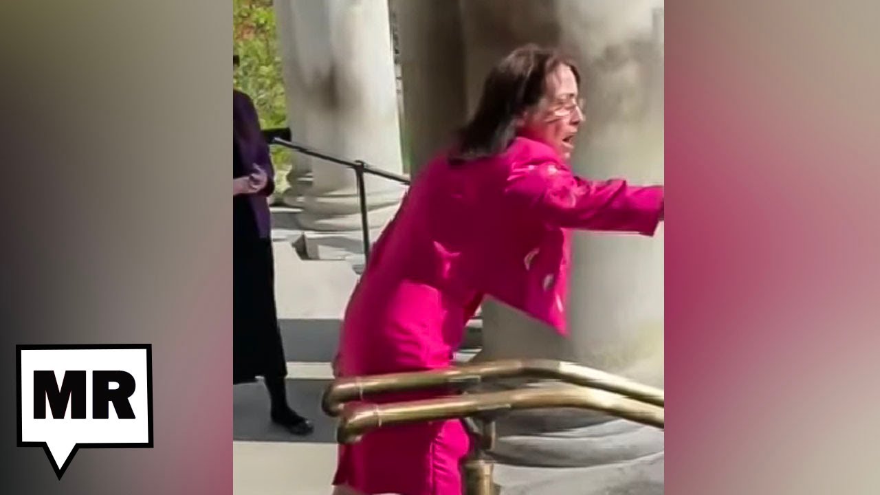 Republican Loses Her Mind During Pro-Choice Demonstration