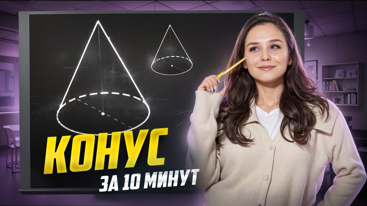 Разбираем КОНУС за 10 минут: 13 задание ЕГЭ Математика БАЗА I Умскул