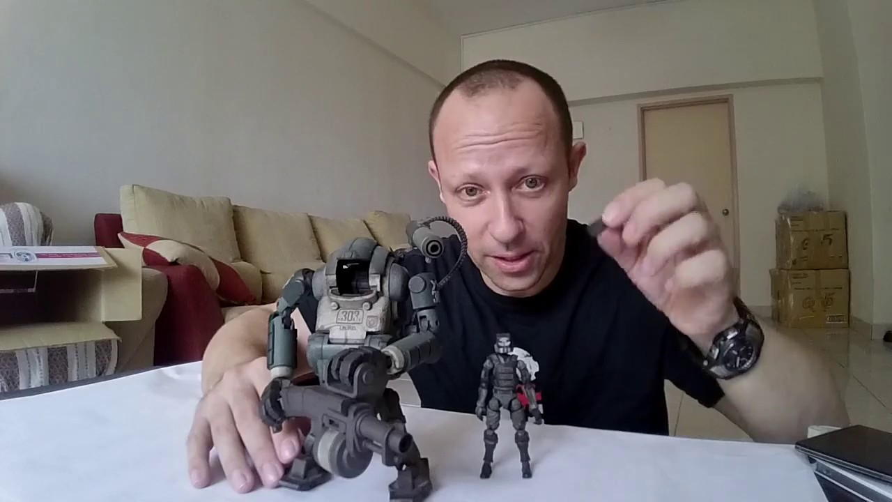 Acid Rain Marine Laurel Mech toy review