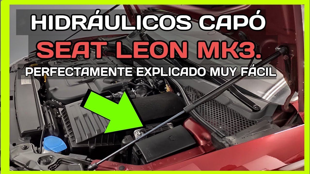 AMORTIGUADORES EN CAPÓ DE TODOS LOS SEAT LEON MK3 (5F)