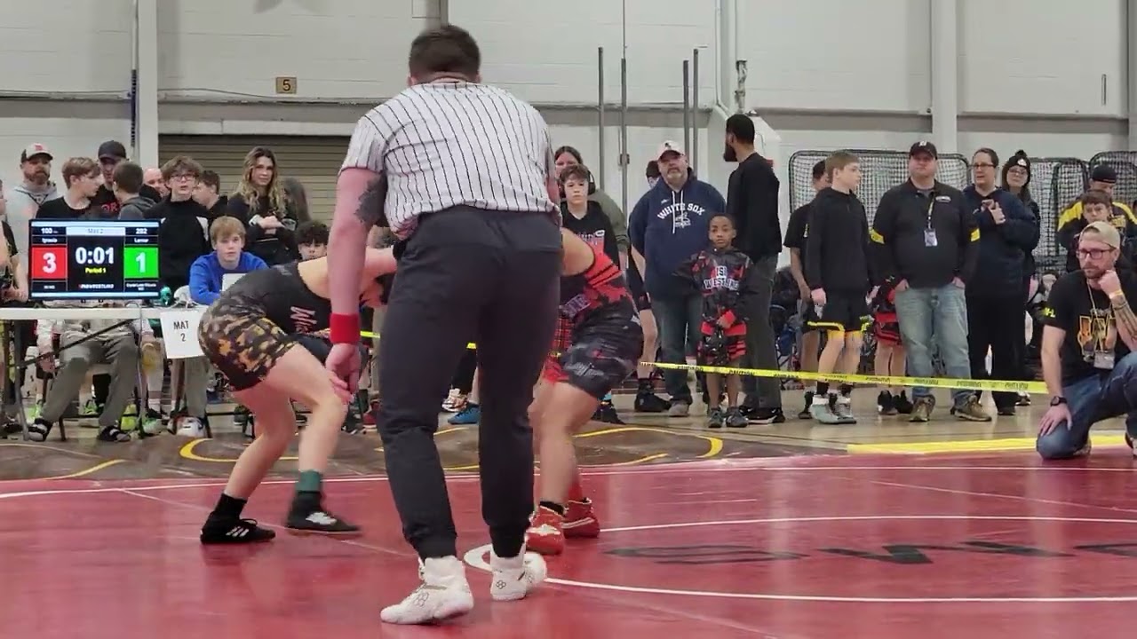 Kieran- 2025 IKWF North Regional Algonquin (match 1 @ 93.6 lbs: 93-100 block)