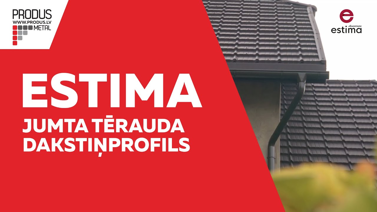 Produs Estima Blachotrapez Metāla jumti Tērauda jumti Metāla jumtu segumi Skārda jumtu segumi