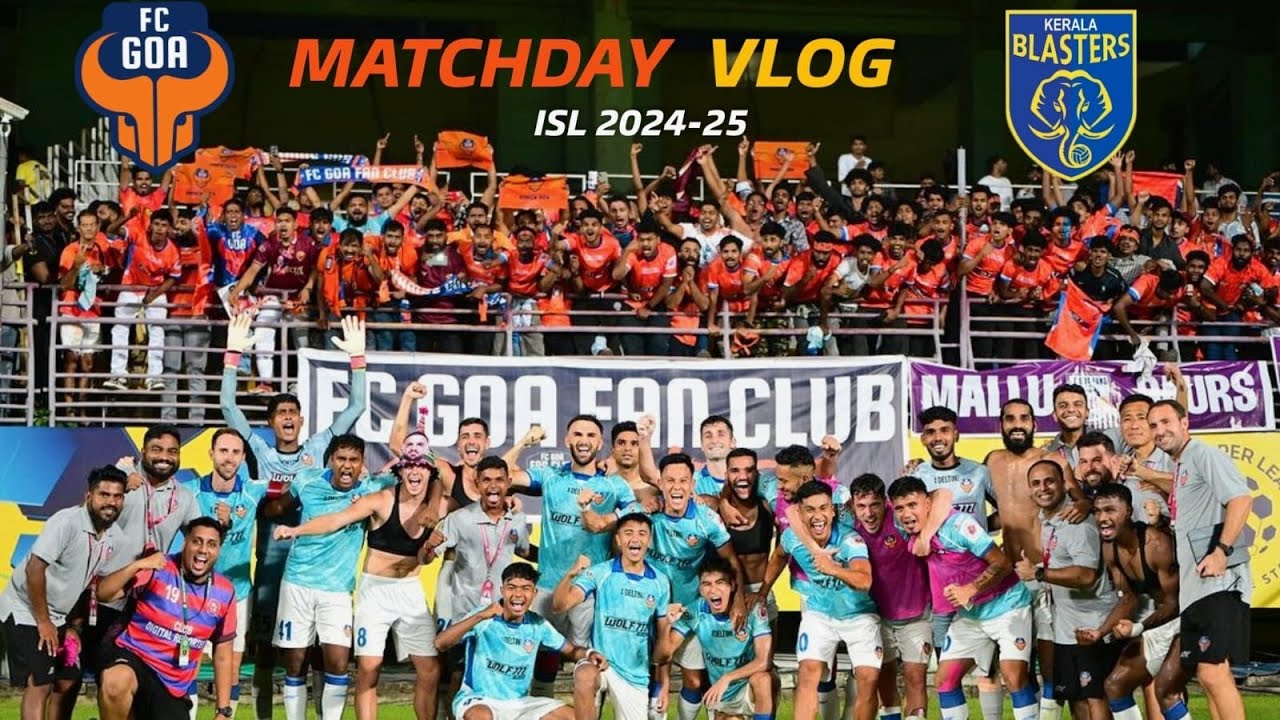 Kerala Blasters FC 0-1 FC Goa | Vlog | ISL 2024-25