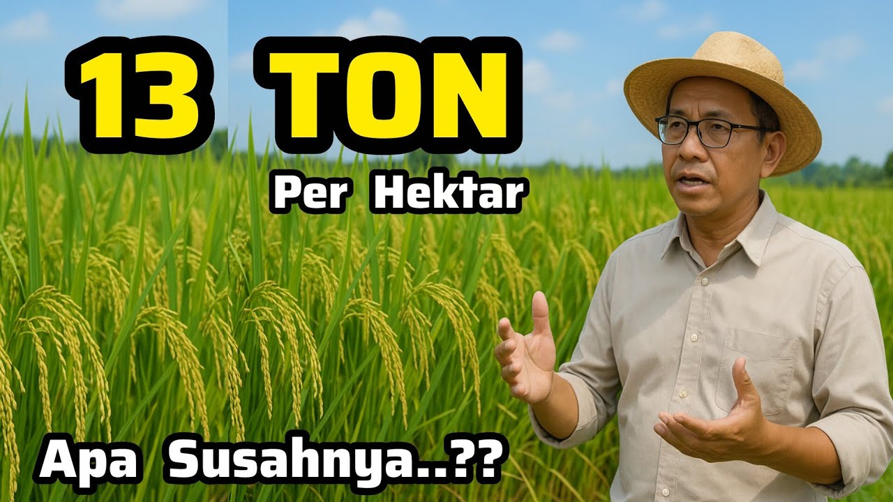 ‼️TERNYATA GAMPANG‼️Panen Padi 13 Ton‼️Ikuti Cara Yang Pasti Saja‼️Jangan Jadi Korban Produk Sampah🔥