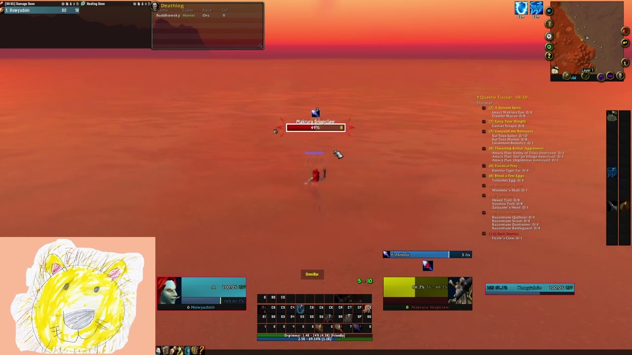 WOW Classic HC - Horde Mage lvl 6