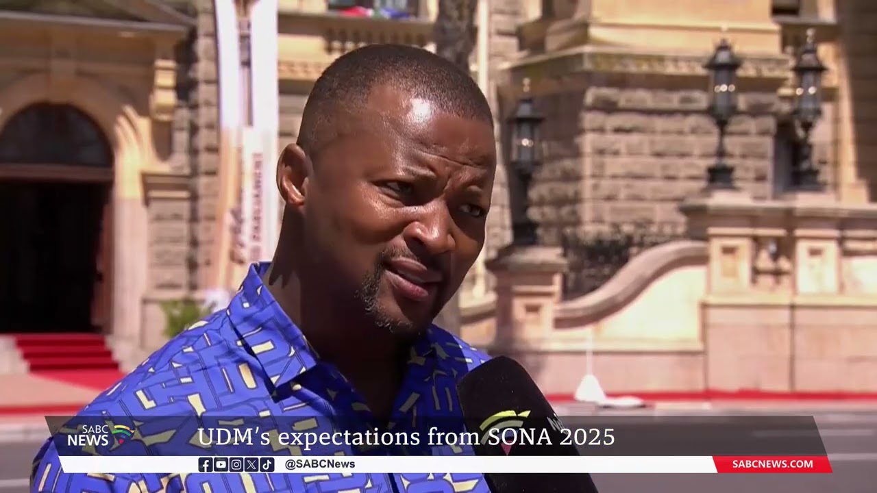 SONA 2025 | 'We need an update on the situation in Goma' - UDM's Nqabayomzi Kwankwa