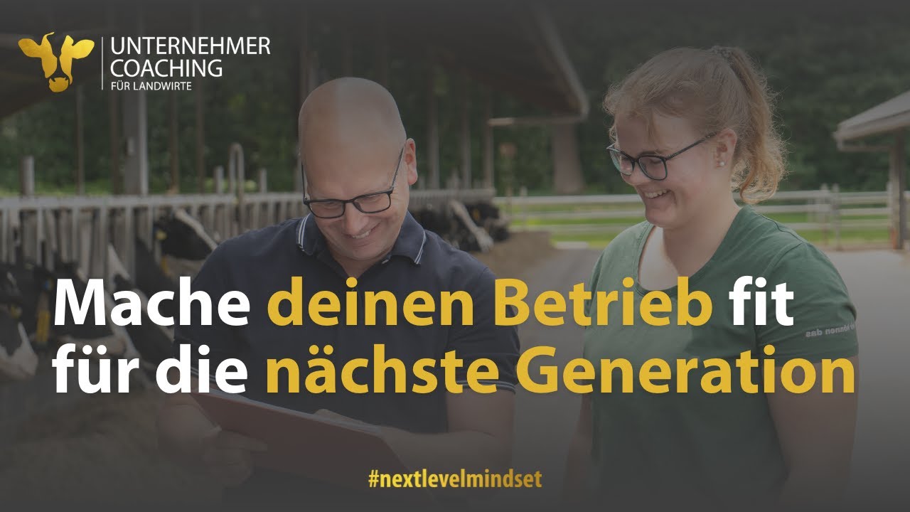 Mache deinen Betrieb fit für die nächste Generation