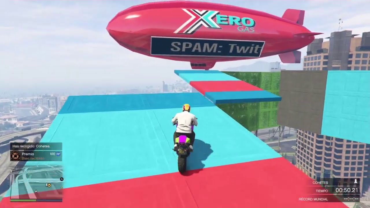 NUEVA CARRERA | EXTREME PARKOUR #15 BRESH | GTA V ONLINE RACE