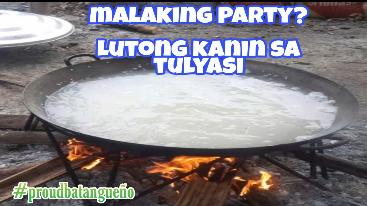PAANO MAGLUTO NG KANIN SA TULYASI