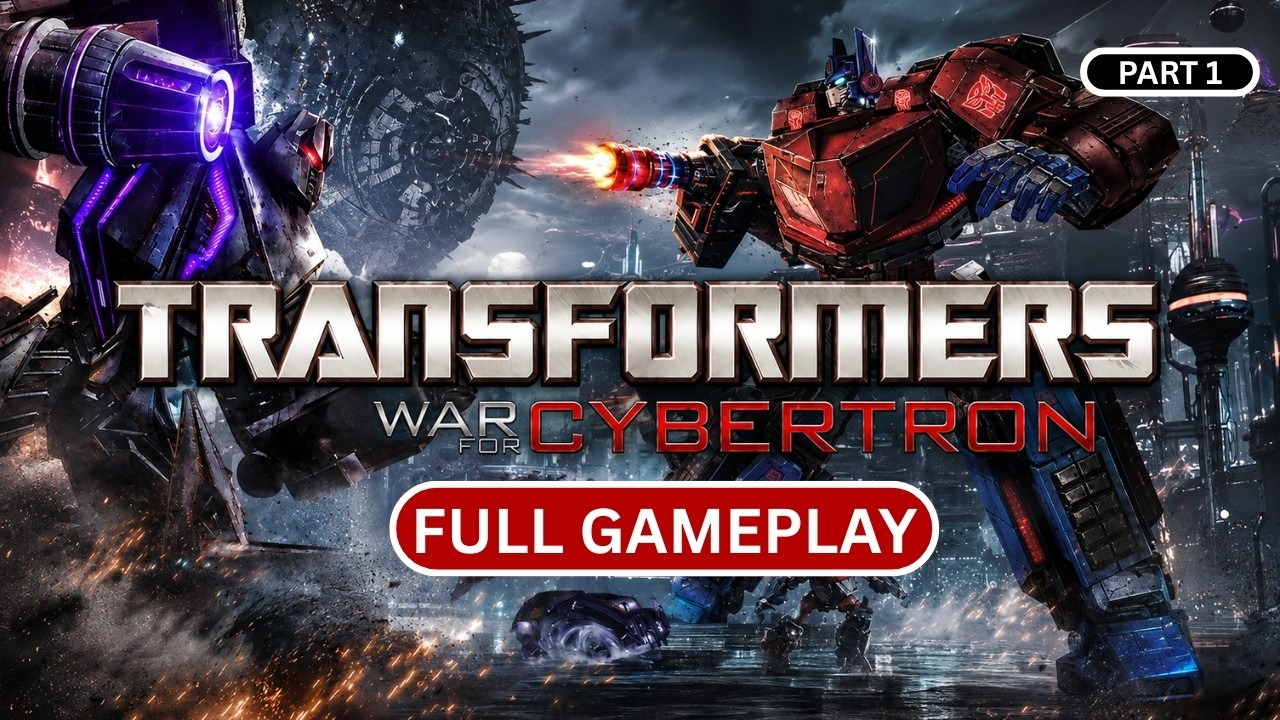 Transformers War for Cybertron Part 1 Gameplay Walkthrough | Decepticon Campaign | No Commentary