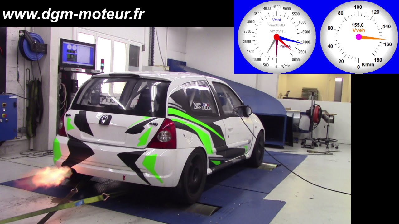 Mise au point DGM Renault Clio II 2.0L 16S F2000