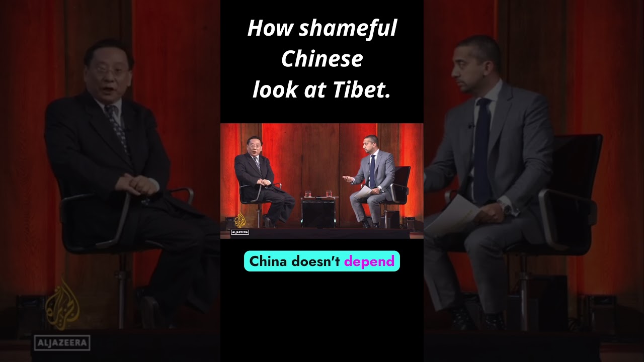 Chinese blatantly threatens Tibetan. #representative #sonamfarsi #chinese #threatening #tibet