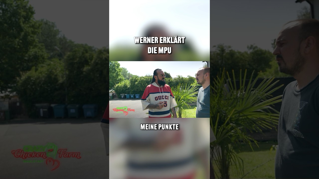 Werner Frankfurt erkl&auml;rt die MPU #wernerfrankfurt #ingolstadt #bayern