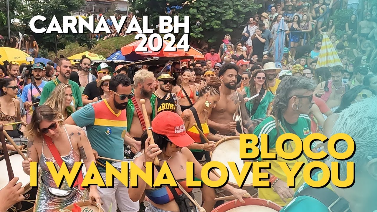 BLOCO I WANNA LOVE YOU! O REGGAE PRESENTE NO CARNAVAL DE BH! 4K!