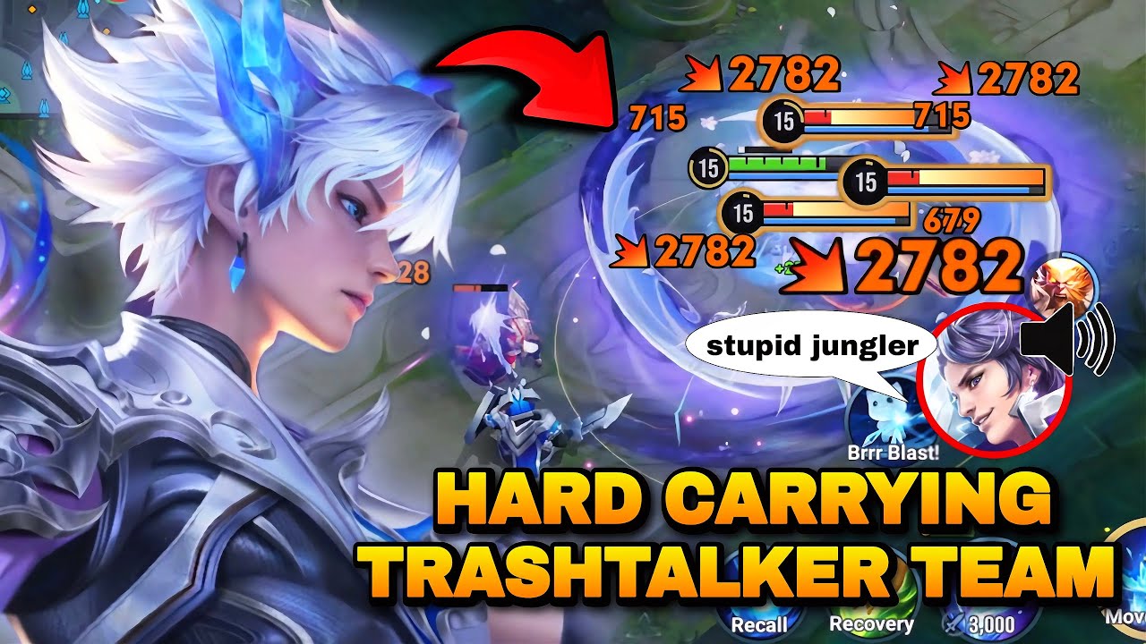 CHINA LAM CARRYING TRASHTALKER TEAMMATES WITH THIS INSANE DAMAGE BUILD! | HONOR OF KINGS