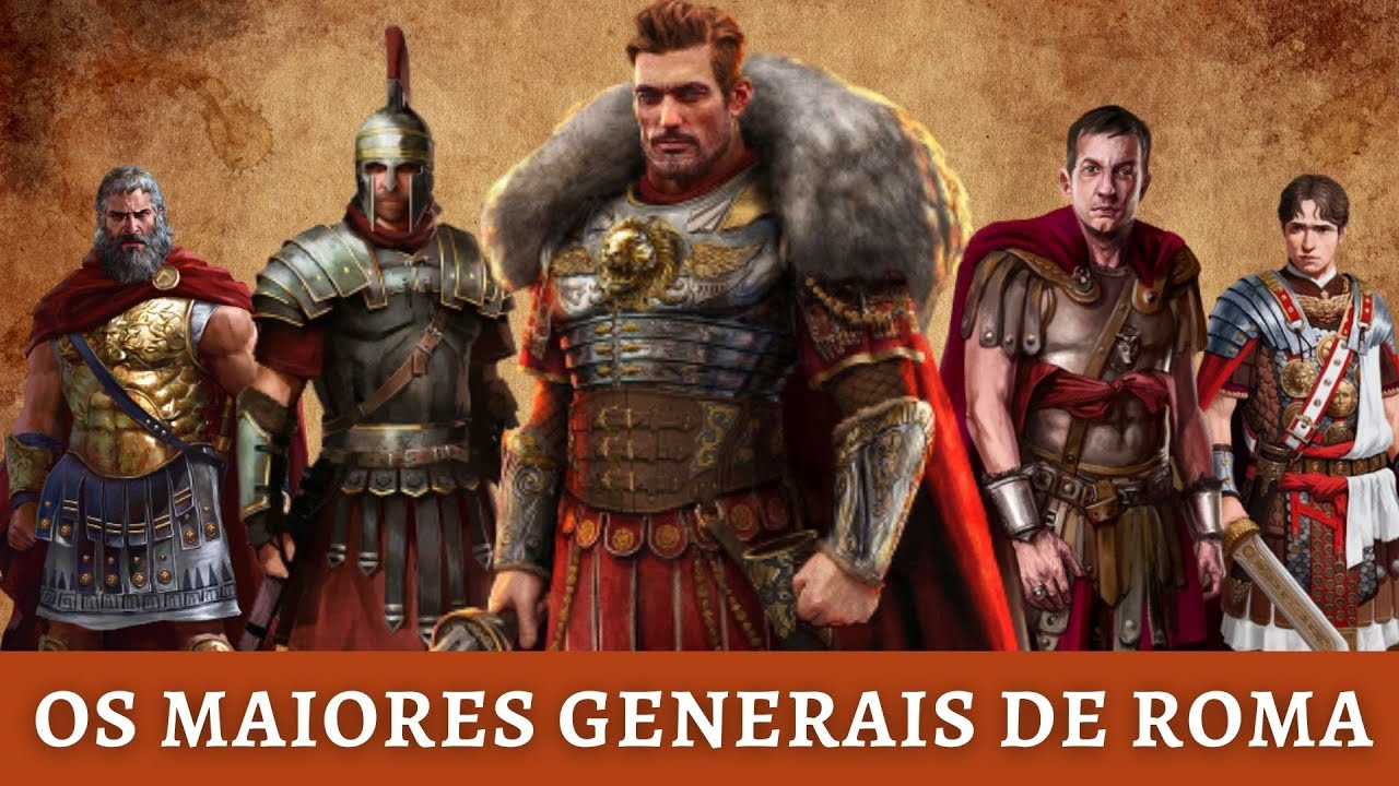 Os 10 Maiores Generais da Hist&oacute;ria Militar de Roma