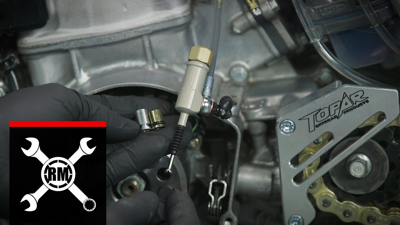 How To Install a Magura Hydraulic Clutch on a Honda CR250R