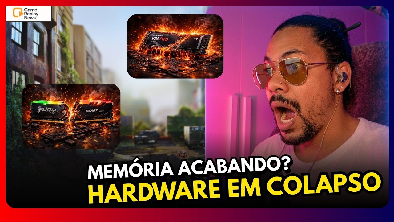 O Apocalipse do Hardware, A Crise das Memórias Vai Explodir em 2026