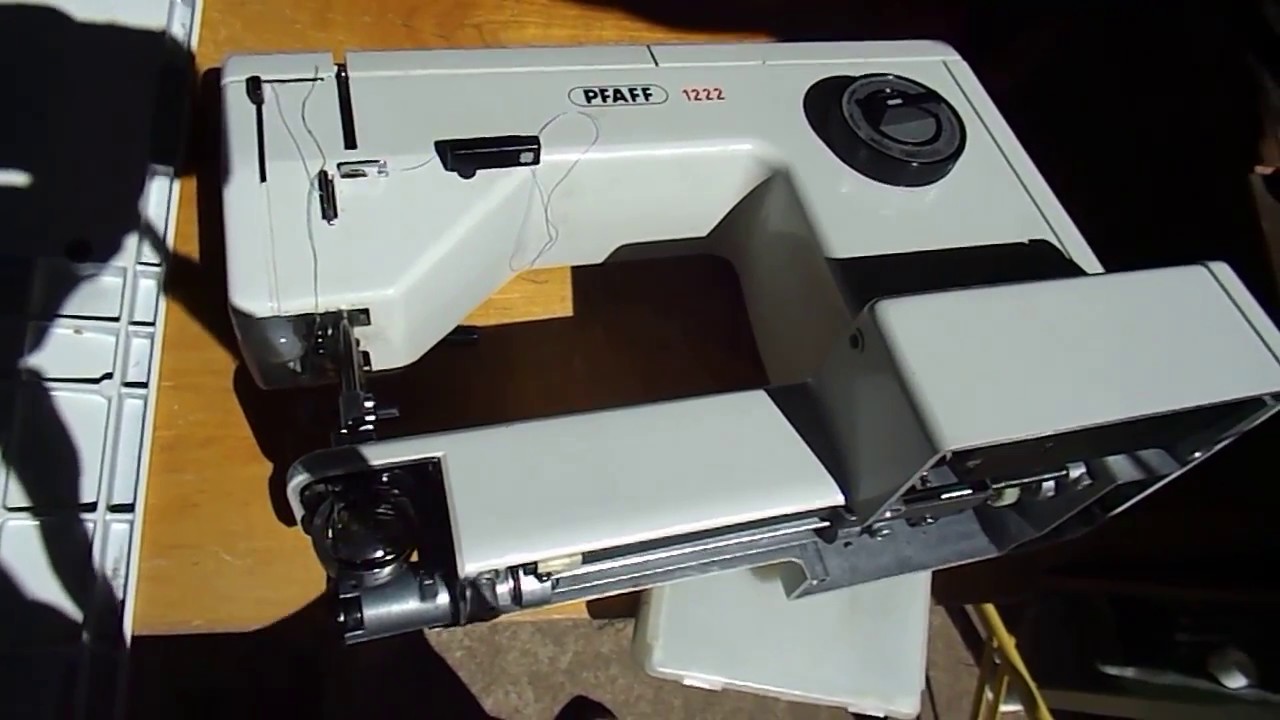 Pfaff 1222, замена нижней шестерни.