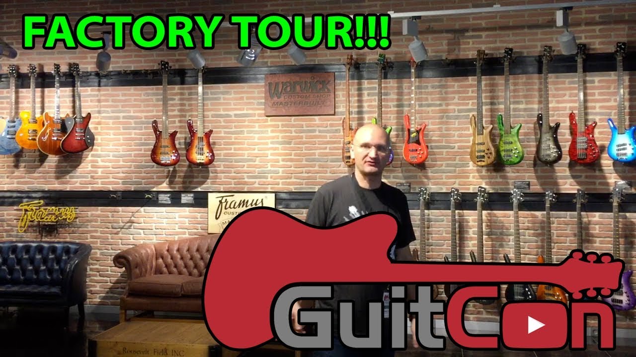 Framus / Warwick - Unofficial Factory Tour - GUITCON