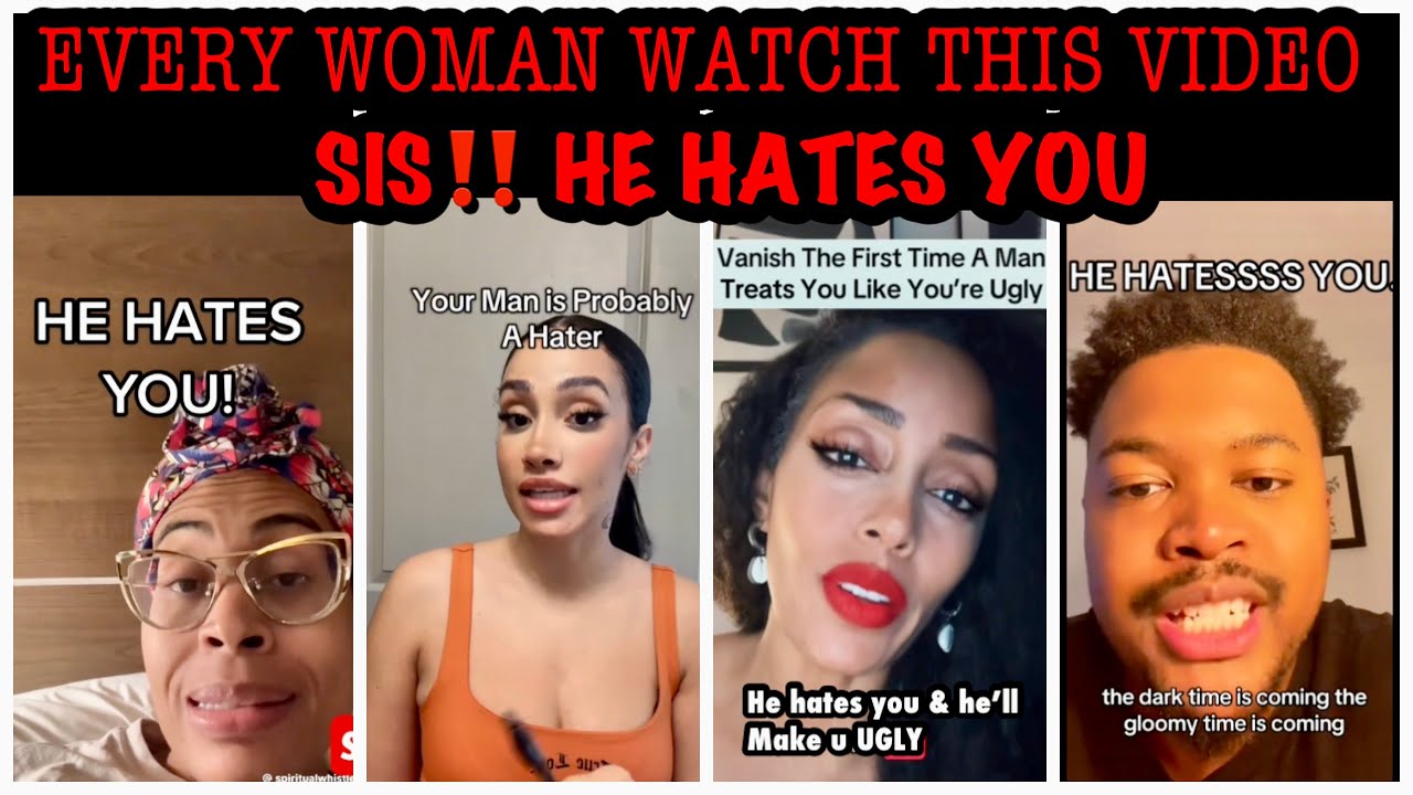 SIS !!! HE HATES YOU 💔🤦‍♀️…. Every woman should watch this video 😱(shocking )