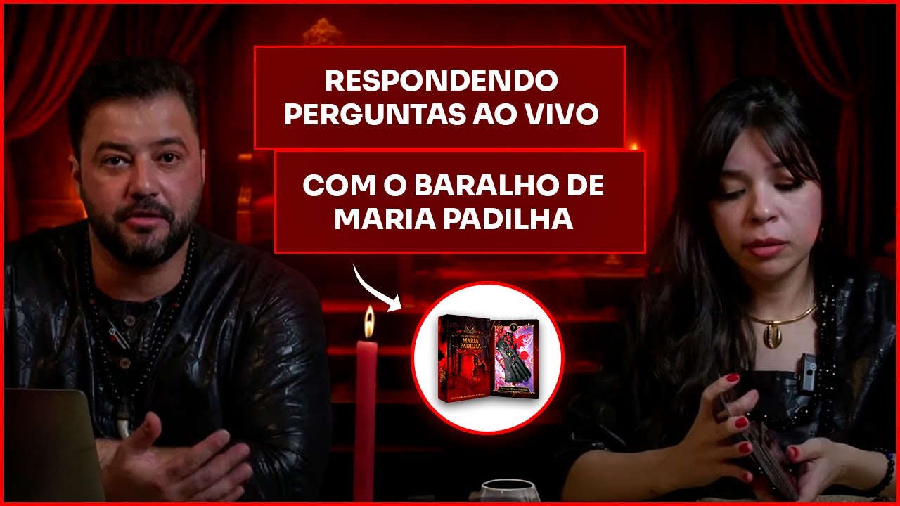 Live | LEITURA DO BARALHO DE MARIA PADILHA AO VIVO