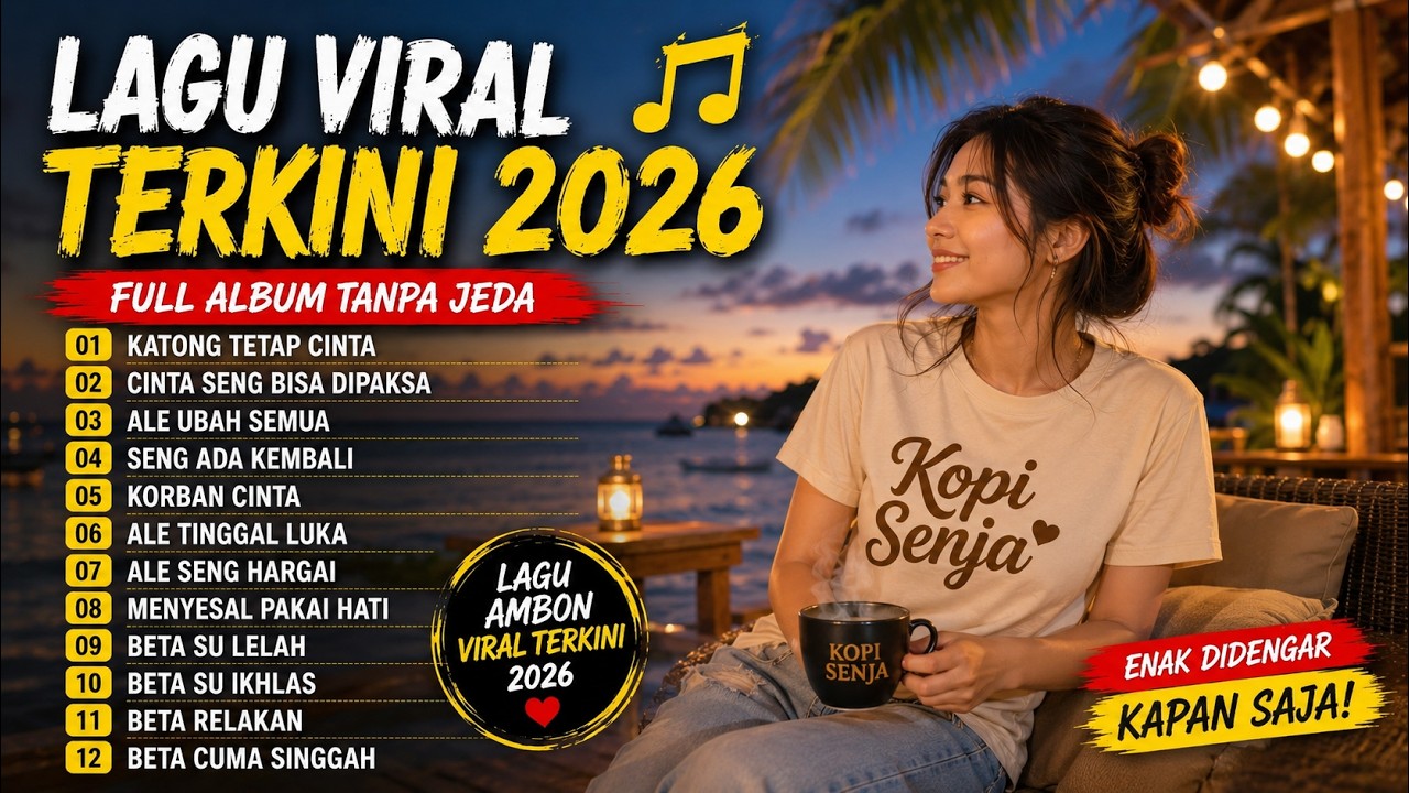 LAGU AMBON TERBARU 2026 🎧 FULL ALBUM POP TIMUR TERBARU | Lagu Santai Viral, Enak Didengar
