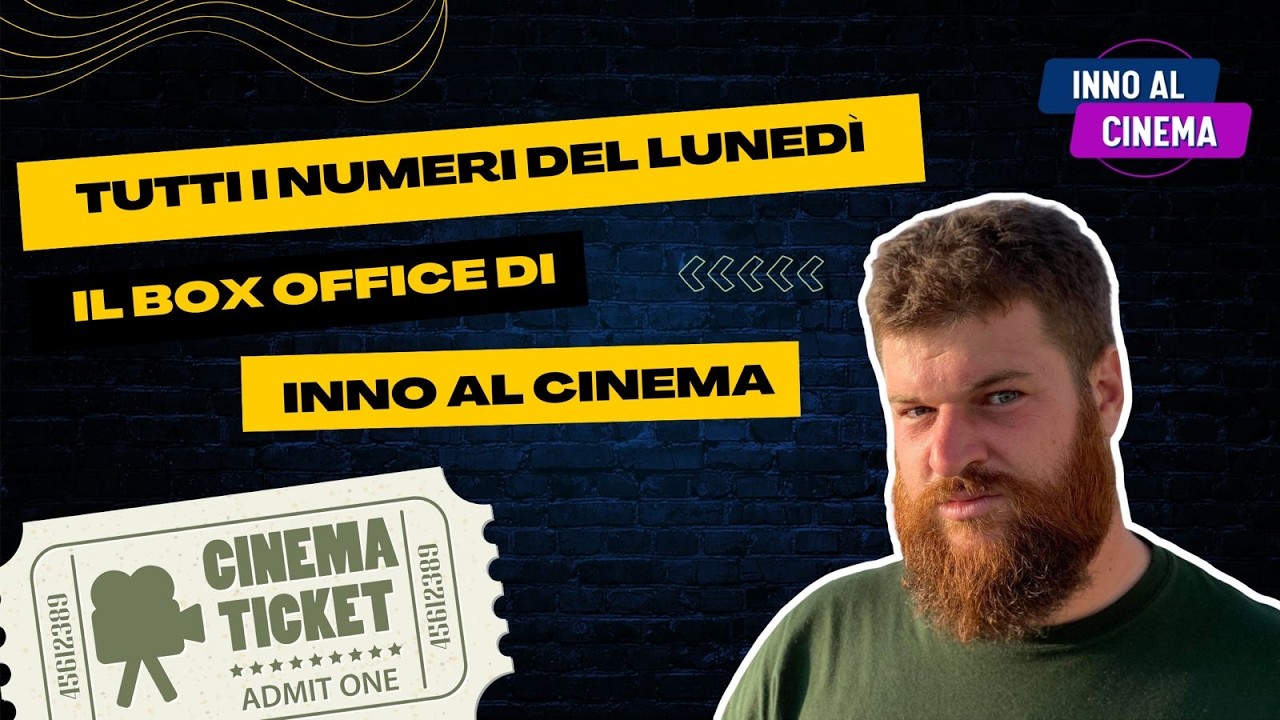 Tutti i Numeri del Lunedì - Il Box Office di Inno Al Cinema! (09/03/2026)