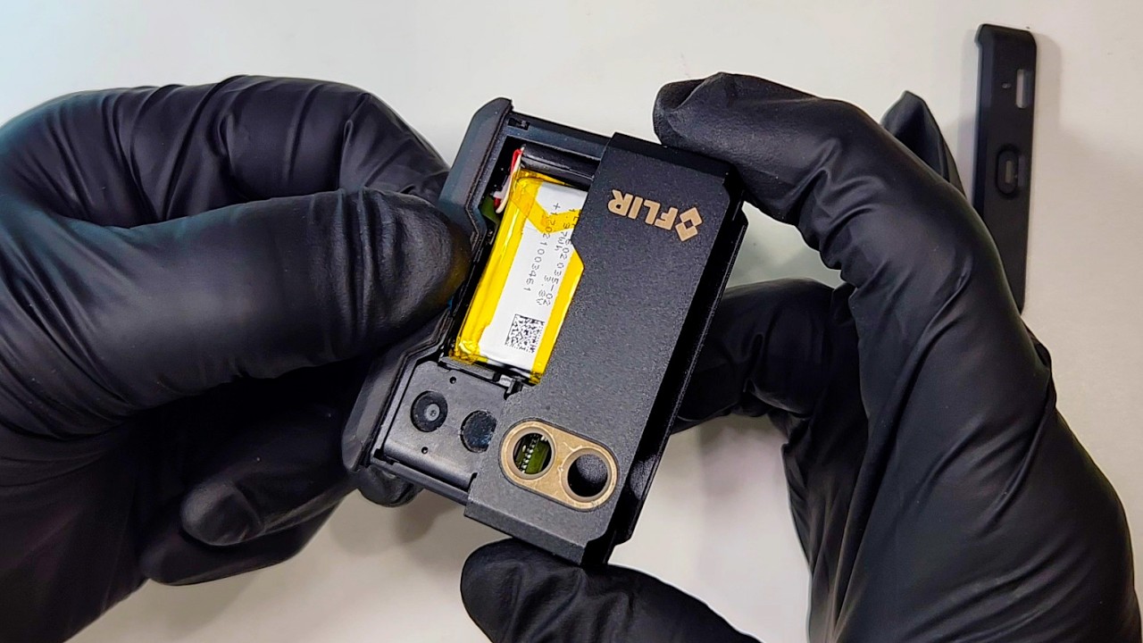 FLIR One IR Camera Battery Replacement and Teardown.