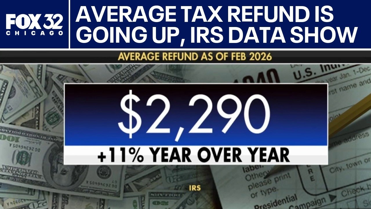 Americans are getting bigger tax refunds, IRS data shows
